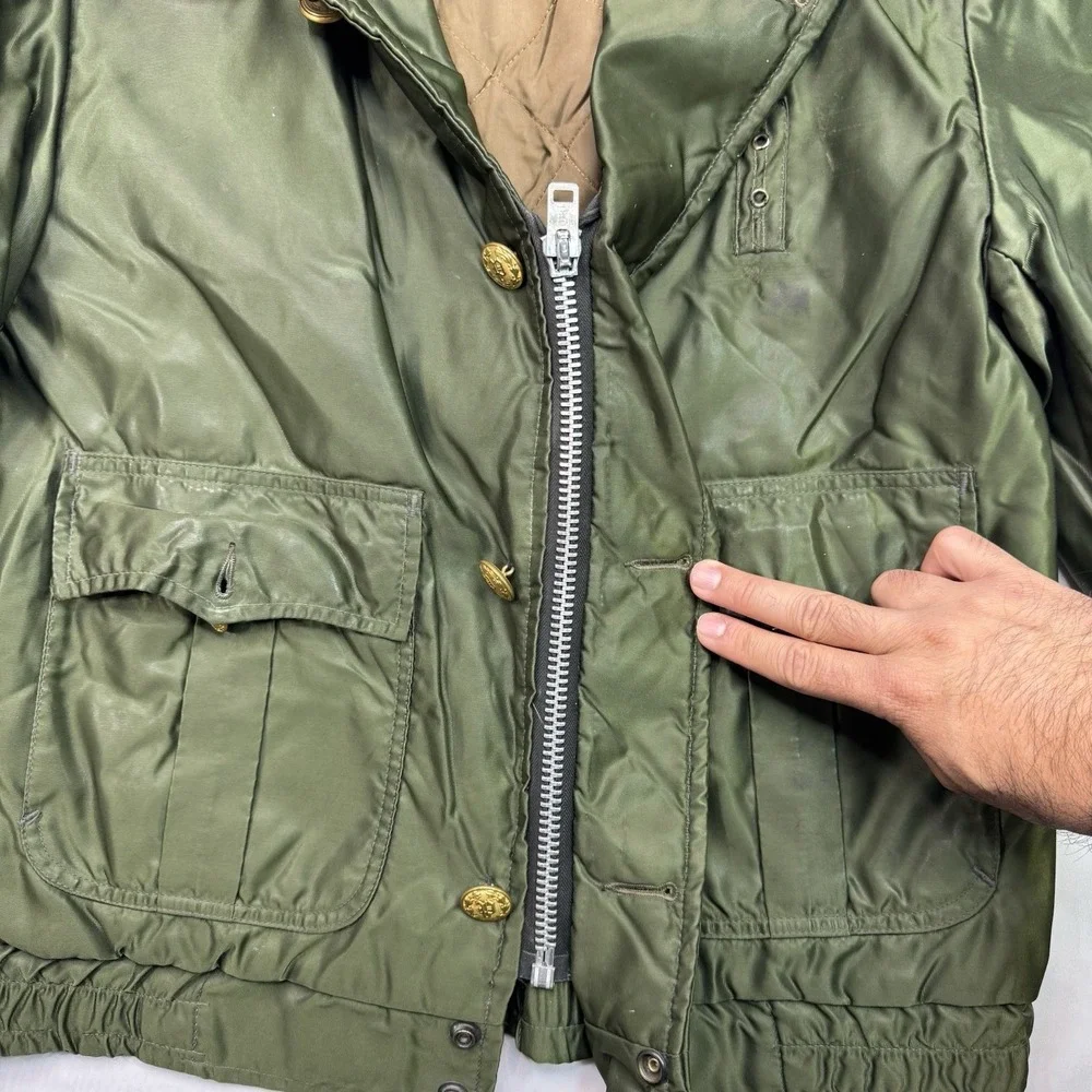 Vintage 1960s Gerber  The Original Car-Duty Jacket Nylon Duty Twill Size S/M‎